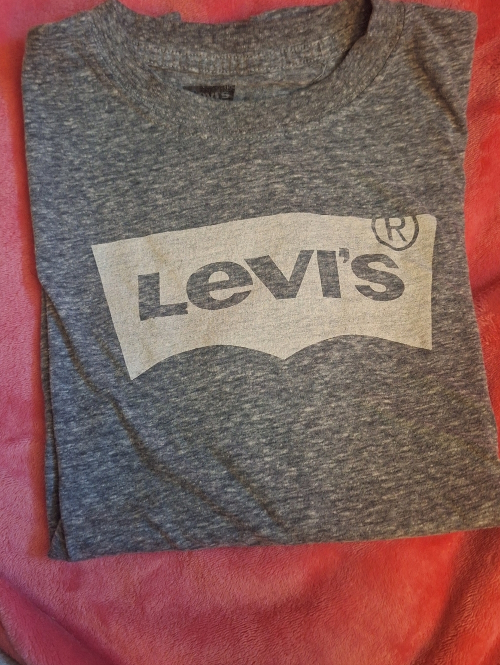 Levi's Heather Gray Crewneck T-Shirt ●Boys Size XL●